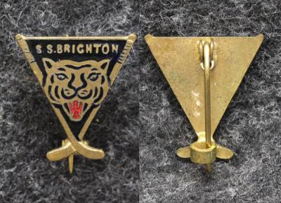 Знак Хоккейный клуб Брайтонские тигры SS Brighton Хоккей на траве Знак Хоккейный клуб Брайтонские тигры SS Brighton Хоккей на траве