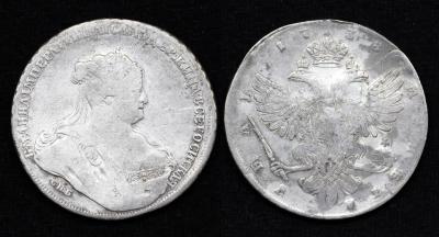 Монета 1 рубль 1738 год СПБ (71) Монета 1 рубль 1738 год СПБ (71)