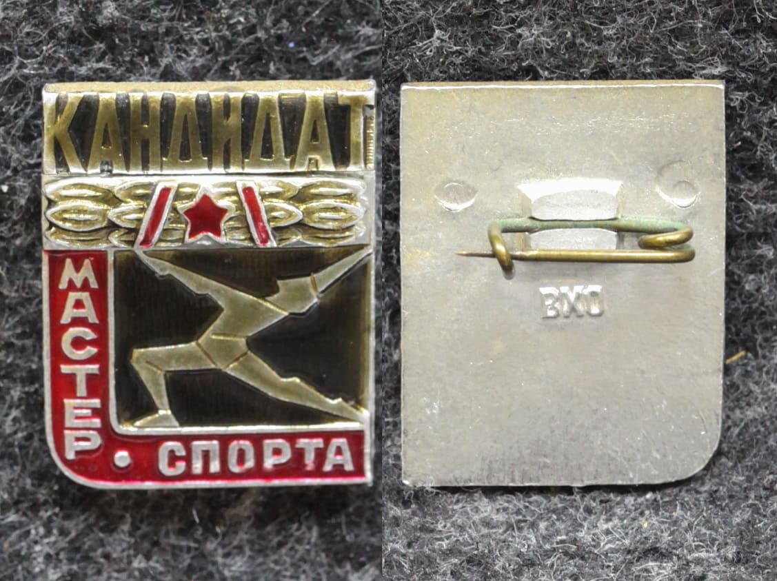 Знак Кандидат в мастера спорта по художественной гимнастике от Аукциона Значки и Знаки