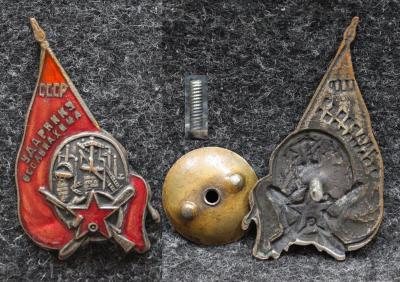 Знак Ударнику ОСОАВИАХИМА 30-е годы