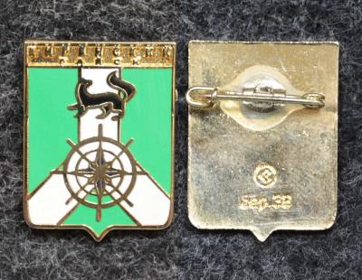 Знак Герб Киренский район Иркутская область