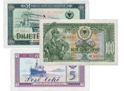 Банкноты Албании от Аукциона Значки и Знаки